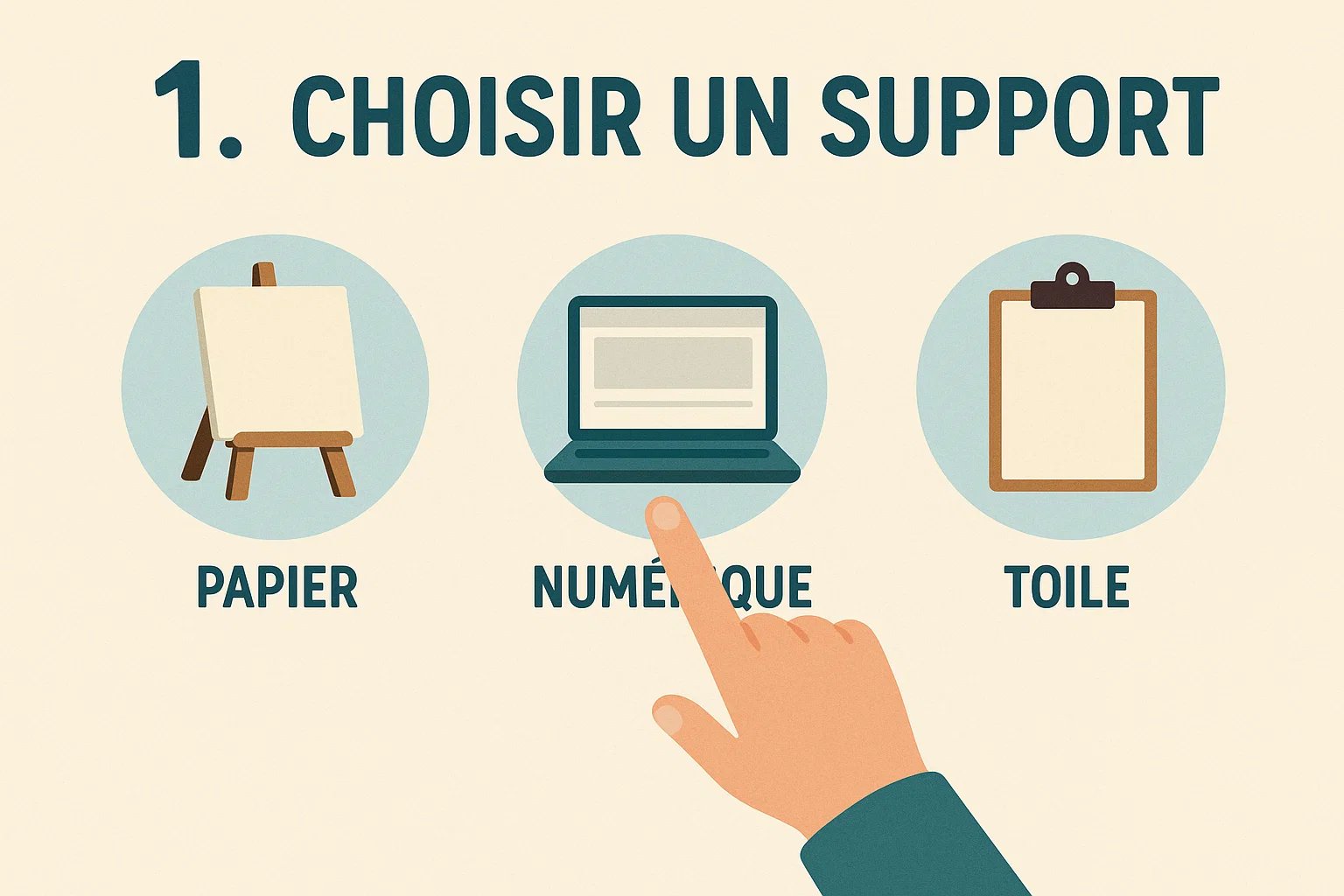 Écrire le texte
